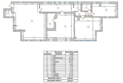 Apartament cu 4 camere decomandat în Central - 16