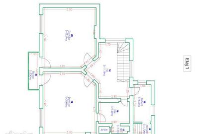 Casă cu 6 camere cu Teren 204 Mp în Central