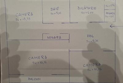 Apartament cu 3 camere decomandat în Mănăștur