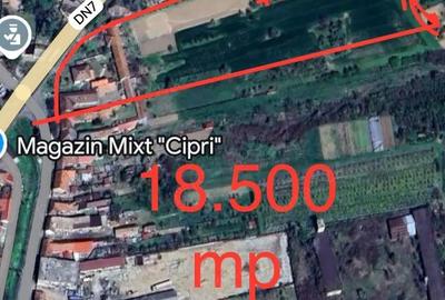 Teren de 18500 mp, în Central