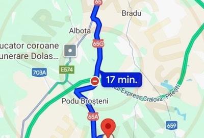 Teren de vanzare – 1500 mp, Brosteni, jud. Arges - 4