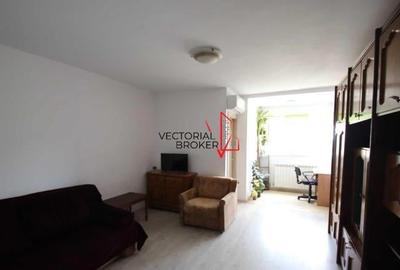 Garsoniera mobilata, utilata 12 min de metrou OBOR in bloc stradal