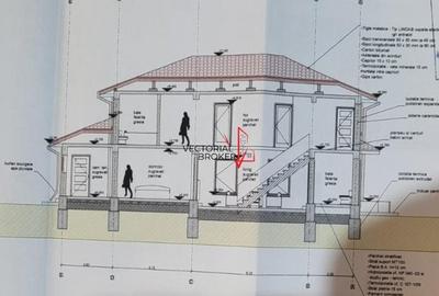 Casă individuală cu 5 camere cu Canalizare în Mușătești - 5