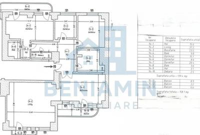 Apartament cu 4 camere decomandat în Nord - 2
