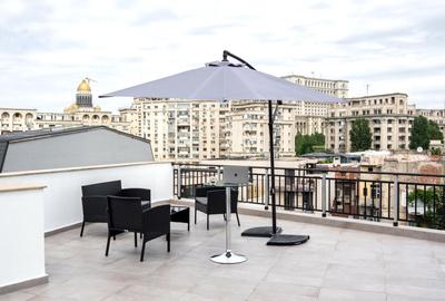 Penthouse cu 3 camere semidecomandat în Mitropolie - 2