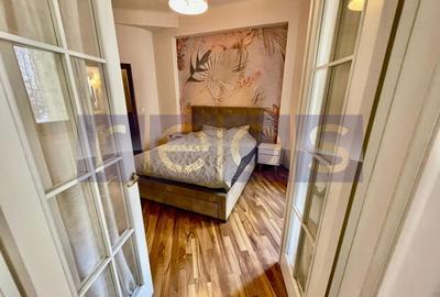 Apartament cu 3 camere semidecomandat, mobilat în Unirii