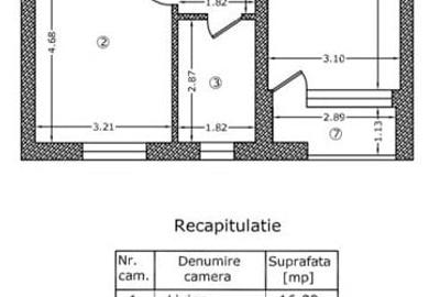 Apartament cu 2 camere decomandat în Berceni - 10