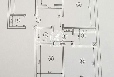 Apartament cu 4 camere decomandat în Galata - 1