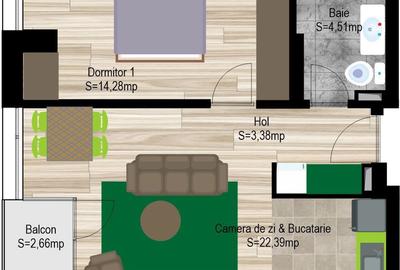 Apartament în Nazărioaia - 4