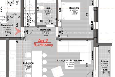 Apartament in vila, 91 mp, 3 camere, terasa, Parcare, Faget Apartament in vila, 91 mp, 3 camere, terasa, Parcare, Faget - 3