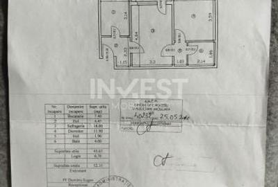 Apartament cu 2 camere semidecomandat în Podu Roș