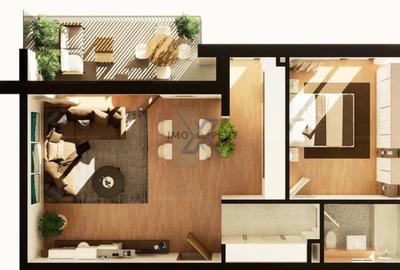 Apartament de 2 camere, Intre Lacuri , Bloc Nou! - 11