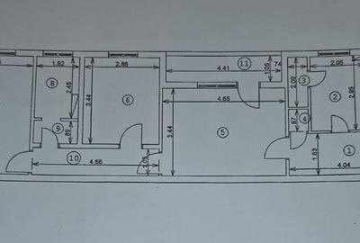 Apartament cu 3 camere semidecomandat, mobilat în Brâncoveanu - 16
