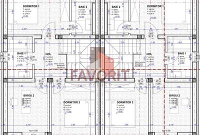 Teren cu proiect pentru duplex in Timisoara . Zona rezidentiala - 5
