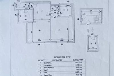 Apartament 3 camere -ETAJ 1- VILA- FOISORUL DE FOC - 21