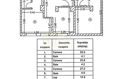 Apartament cu 4 camere / Posibilitate investitie / Arcul de Triumf Apartament cu 4 camere / Posibilitate investitie / Arcul de Triumf - 55