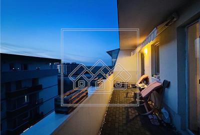 Apartament de vanzare in Sibiu - 2 camere, terasa 25 mp utili, boxa - 16