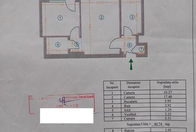 Piata Mihail Kogalniceanu, Cismigiu, 2 camere, etaj 4/6, balcon deschis Piata Mihail Kogalniceanu, Cismigiu, 2 camere, etaj 4/6, balcon deschis - 2