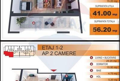 Apartament cu 2 camere semidecomandat în Central - 23