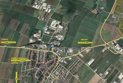 Teren deosebit Ghimbav cu front la strazile Unirii si Merilor - 2