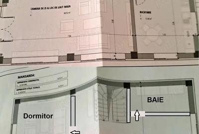 Casă cu 4 camere cu Teren 1200 Mp în Km 5 - 5