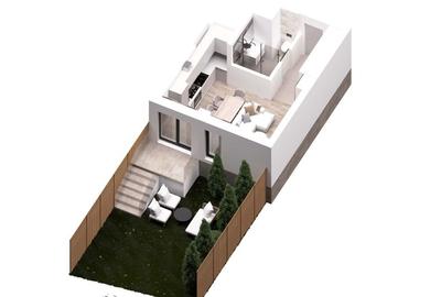 Studio cu Gradina Tip 6 | Parcul Carol | Proiect Nou Decembrie 2026 - 2