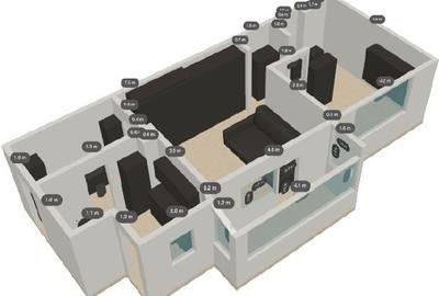 Apartament cu 2 camere semidecomandat în Micro 16 - 16