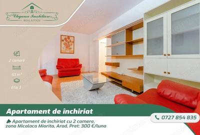Apartament cu 2 camere semidecomandat, mobilat în Miorița