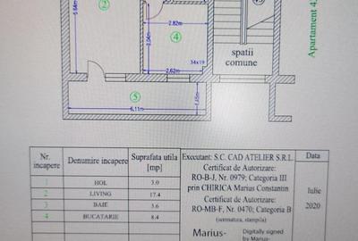 Inchiriere garsoniera direct proprietar in bloc nou Magurele ! - 1
