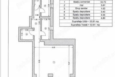 Spațiu comercial, de 54 mp, în Drumul Taberei - 2