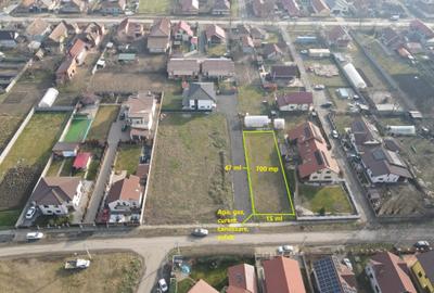 Teren Construcții intravilan de 700 mp, în Moșnița Nouă