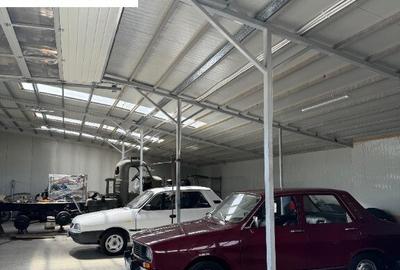 Ansamblu de hale, zona ie?ire spre Izvoare. Pre? 5 Eur/mp - 6