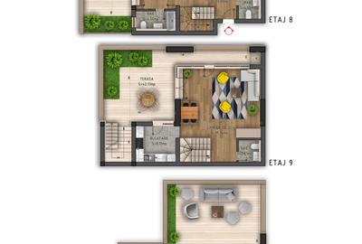 Neofort76 Faza2 Iuliu Maniu Acte Gata Penthouse 276mp Personalizabil,5Min Metrou Neofort76 Faza2 Iuliu Maniu Acte Gata Penthouse 276mp Personalizabil,5Min Metrou - 47
