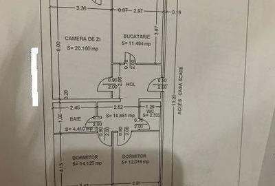 Apartament cu 3 camere decomandat, mobilat în Faleza Nord - 21