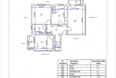 Apartament cu 3 camere decomandat în Narcisa - 4