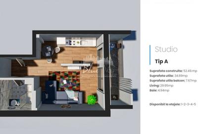 Garsonieră decomandată în Central - 7