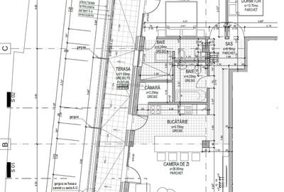 Apartament 3 camere, 94 mp utili, terasa 23 mp, zona Podului IRA