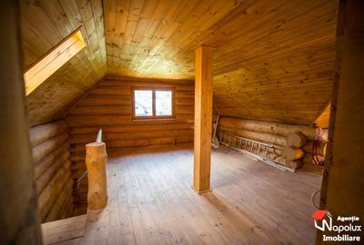 Exclusivitate! Casa din busteni intregi in Chinteni - 5