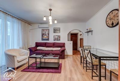 Apartament cu 2 camere semidecomandat, mobilat în - 1