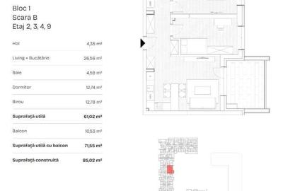 Apartament cu 3 camere decomandat în Drumul Taberei - 3
