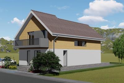 Teren intravilan cu proiect , autorizatie de constructie si fundatie in zona spi - 10