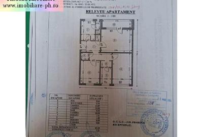 Apartament cu 3 camere decomandat în Vest