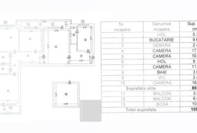 Apartament cu 4 camere semidecomandat în Tătărași - 19