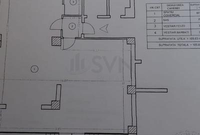 Birou, de 100 mp, în Eminescu - 6