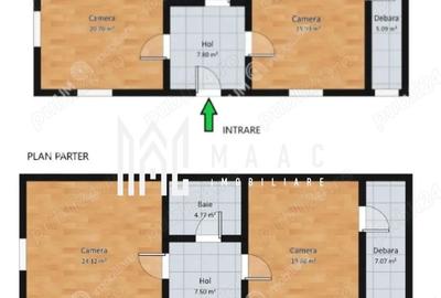 Casă cu 4 camere decomandat cu Teren 133 Mp în Central - 2