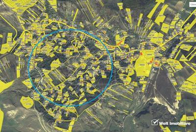 Cojocna, intravilan, 2690mp, priveliste peste sat, liniste aer curat - 3