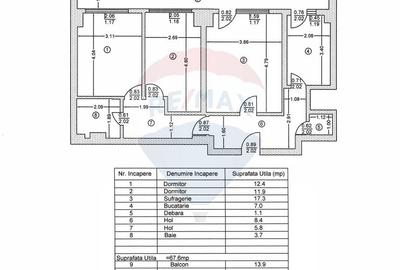 Apartament 3 camere Victoriei - Nicolae Titulescu bloc Pepco - 3
