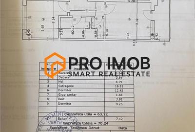 Apartament cu 3 camere decomandat în Bălcescu - 1