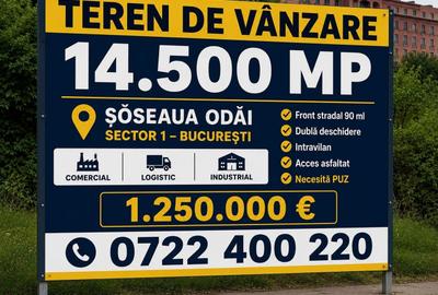 Teren Construcții intravilan de 14500 mp, în Nord - 5