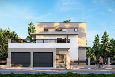 Casa foarte spectaculoasa 300mp | Teren 900mp  | Balotesti | La stadiul actual - 12